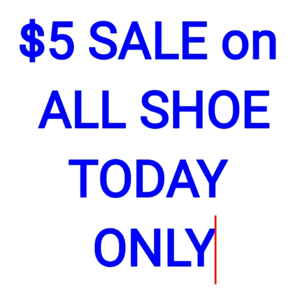SHOE SALE SHOE SALE